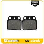 Rear Carbon Fiber Brake Pads for Kawasaki KFX400, Arctic Cat DVX 400