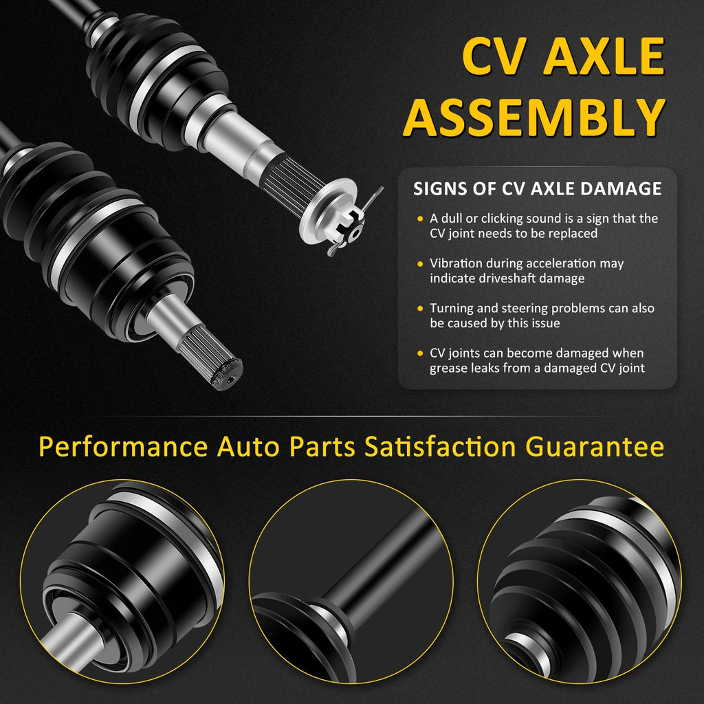 CV Axle Set for Yamaha Big Bear 400 (2001)