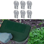 Set of 6 Replacement Keys for Station Locking FBS1078