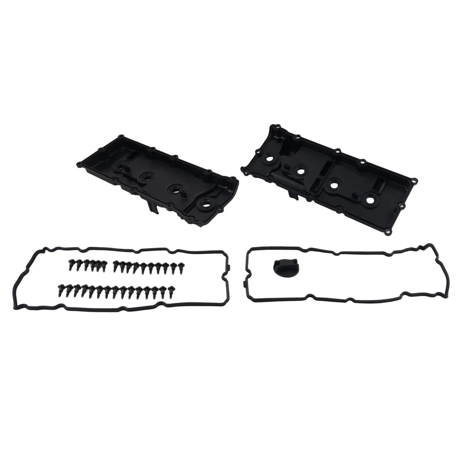 Black Valve Cover for Nissan Armada NV2500 NV3500 5.6L V8 (2005–2017)