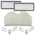 Replacement Filter Mop Clothes Side Brush Set for Narwal (Compatible)