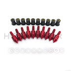 10X Windshield Bolts Screw Kit for Honda Suzuki Yamaha Kawasaki (All Years)