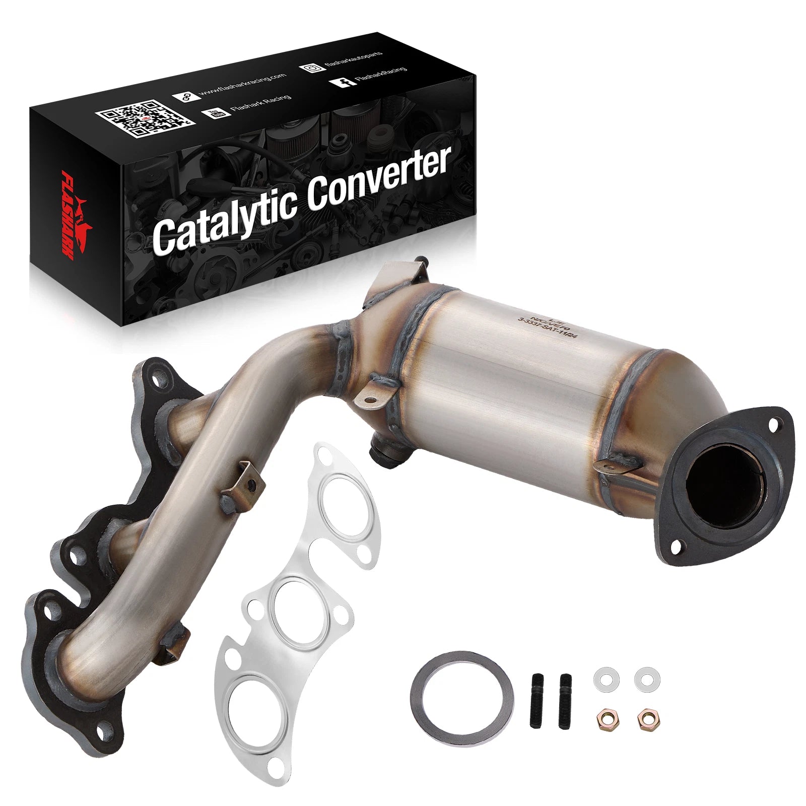 Catalytic Converter Bank 1 for Toyota Sienna 2004–2006 Direct Fit