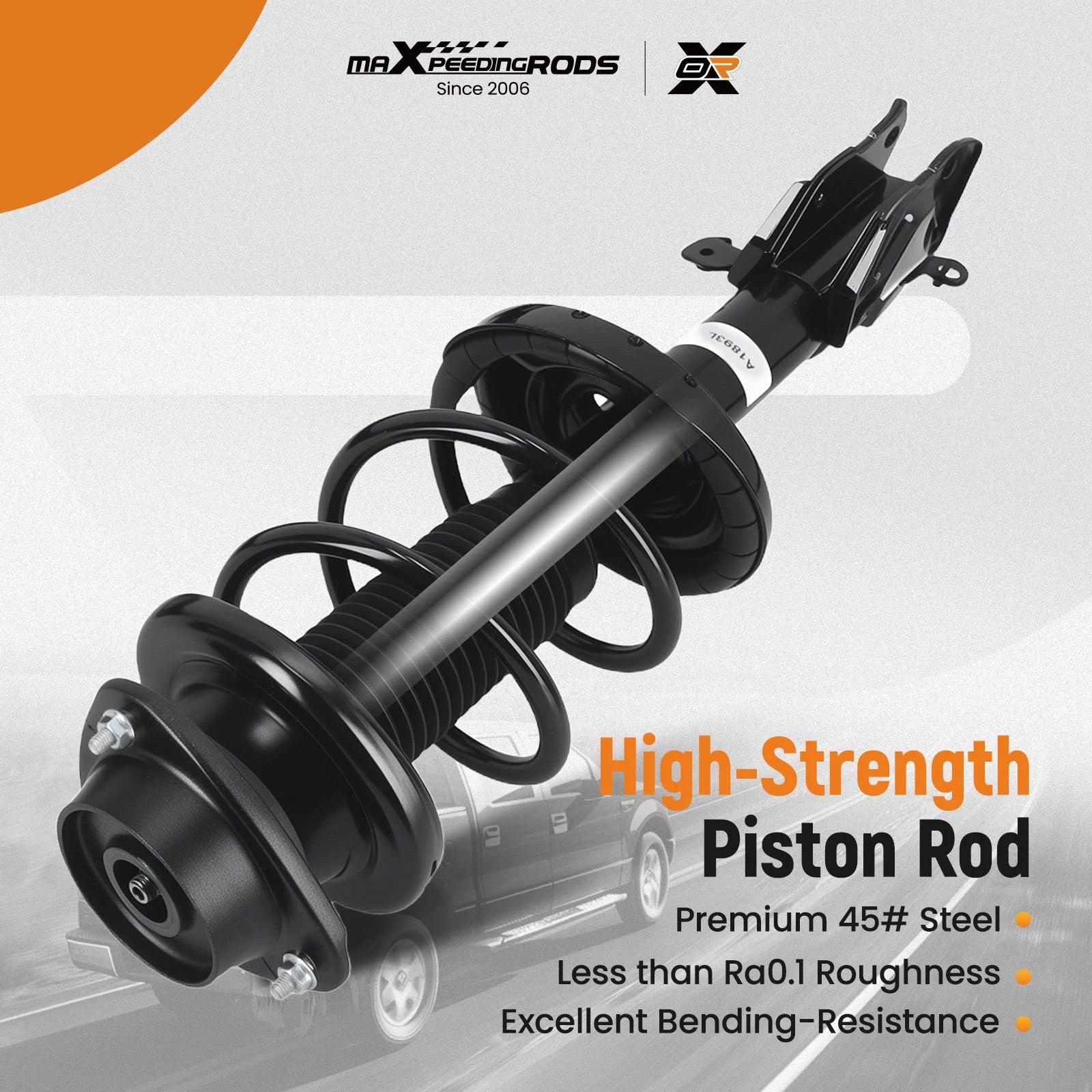 Quick Struts Shock Coil Spring Assembly for Subaru Outback (2015-2017)