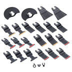 25PCS Titanium Oscillating Tool Blades for Universal Use