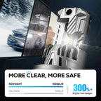 2X H4 LED Headlight Bulbs for NOVSIGHT (15000LM, 6500K)