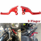 Brake & Clutch Hand Levers Set for Harley Touring Road King FLHR (2008)
