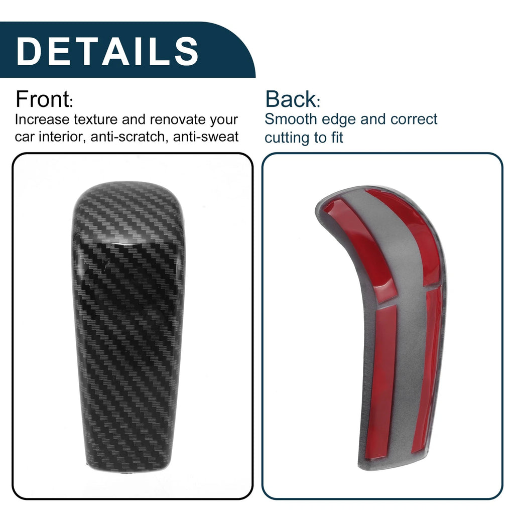 ABS Gear Shift Knob Cover Sticker for Toyota Land Cruiser Prado (2010–2017)