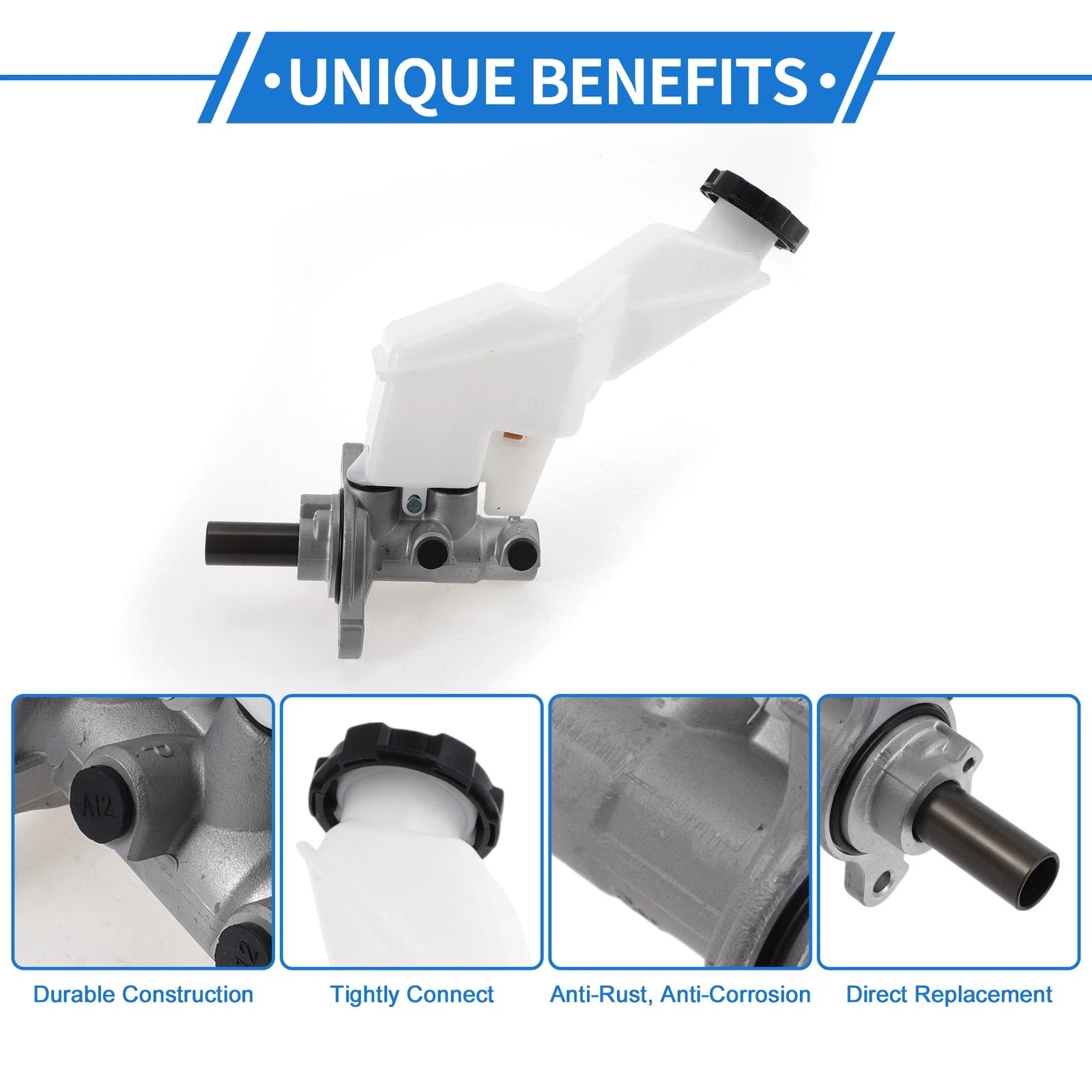 Brake Master Cylinder with Reservoir No.M630937 for Hyundai Santa Fe (2014–2017)