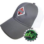 Charcoal & White Mesh Back Hat for International Trucks (Diesel)
