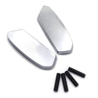 Chrome Mirror Block Off Bases Plates for Suzuki GSX-R 1000 (2017–2021)