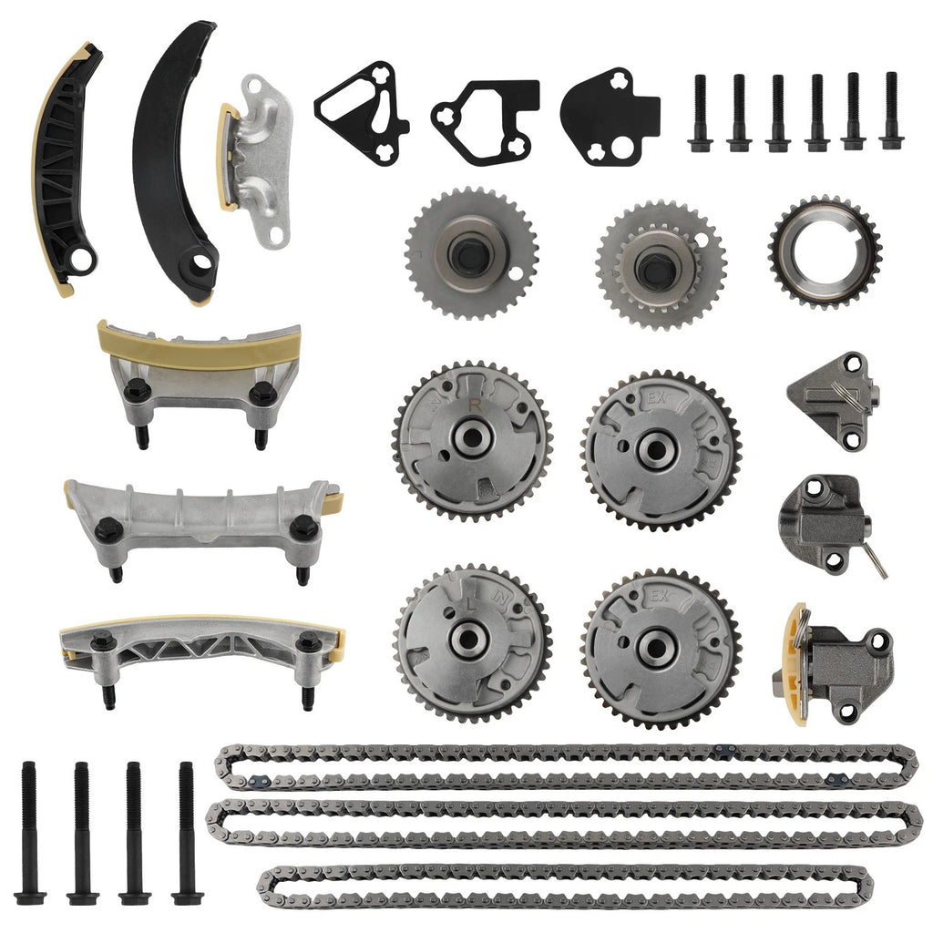 Timing Chain Kit & VVT Gears for Chevrolet Cadillac Equinox CTS SRX (2005–2019)