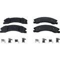 Set of 4 Semi-Metallic Brake Pads for Nissan Titan XD (2016–2021)