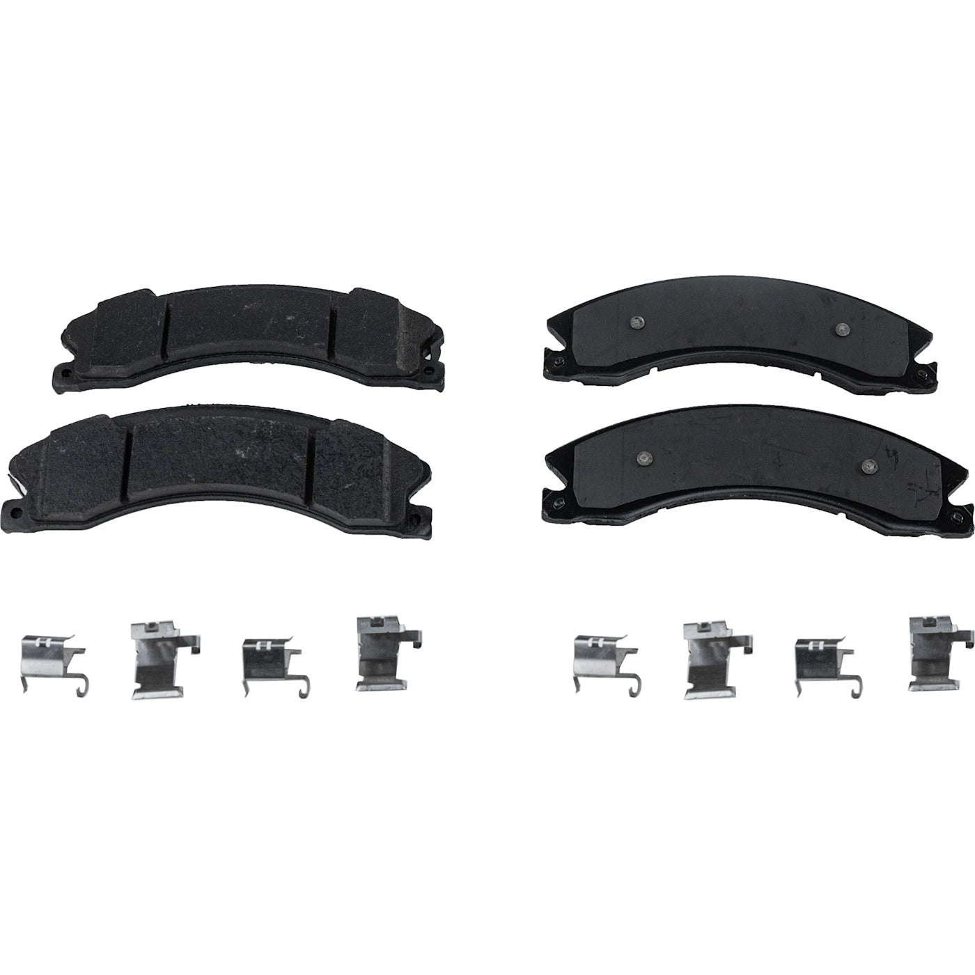 Set of 4 Semi-Metallic Brake Pads for Nissan Titan XD (2016–2021)