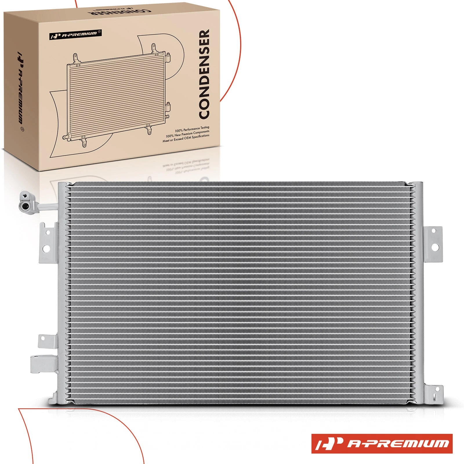 A/C Condenser with Bracket for Chevrolet Camaro Pontiac Firebird (1998–2002)