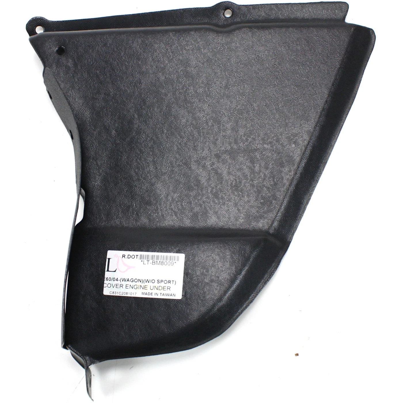 Set of 2 Engine Splash Shields for BMW 530 525 550 545