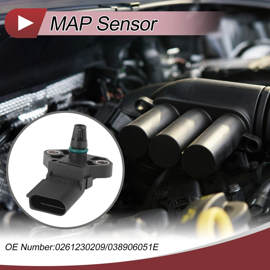 MAP Sensor No.0261230209 for Audi A4 2.0 TFSi (2008–2013)