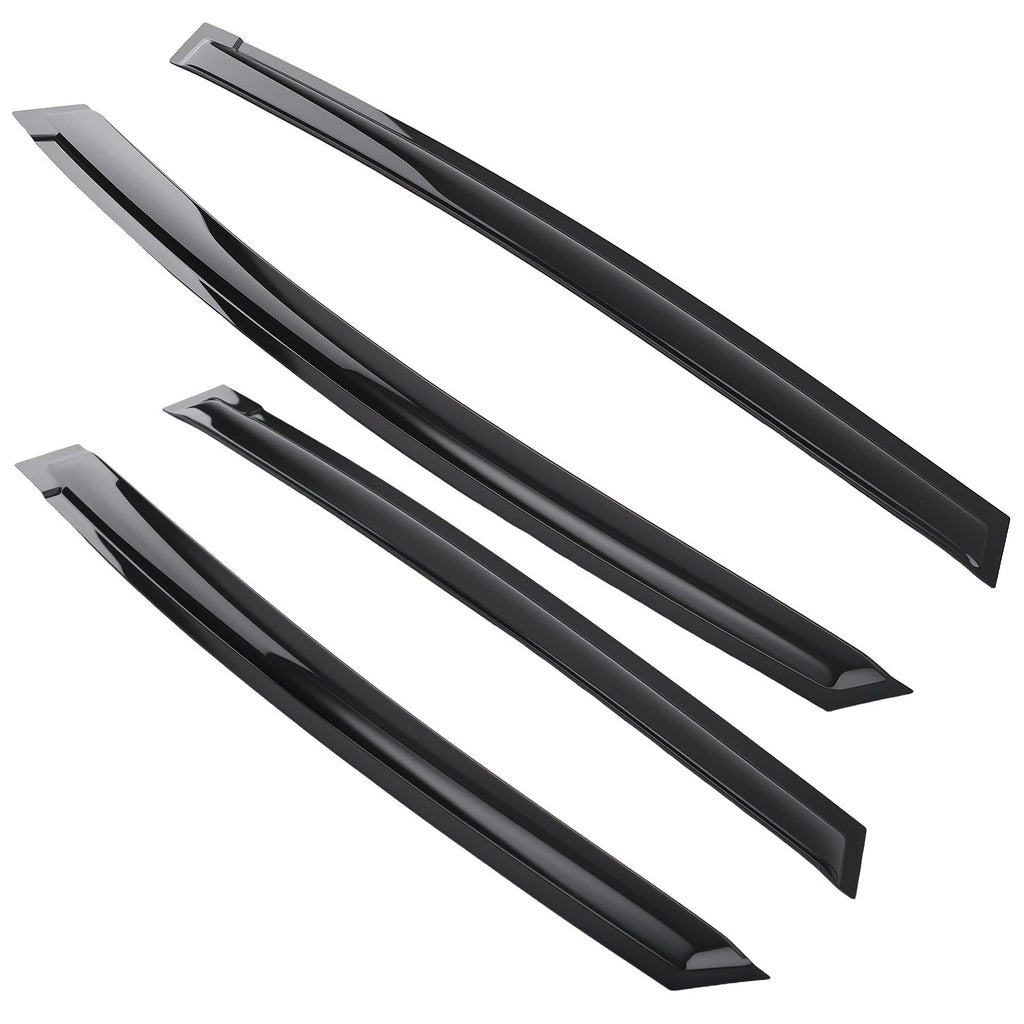 Set of 4 Window Rain Guards Visor for Toyota Prius (2004–2009) 2.5mm