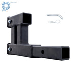 Dual 2" Trailer Hitch Receiver Adapter for Truck (4000LB)