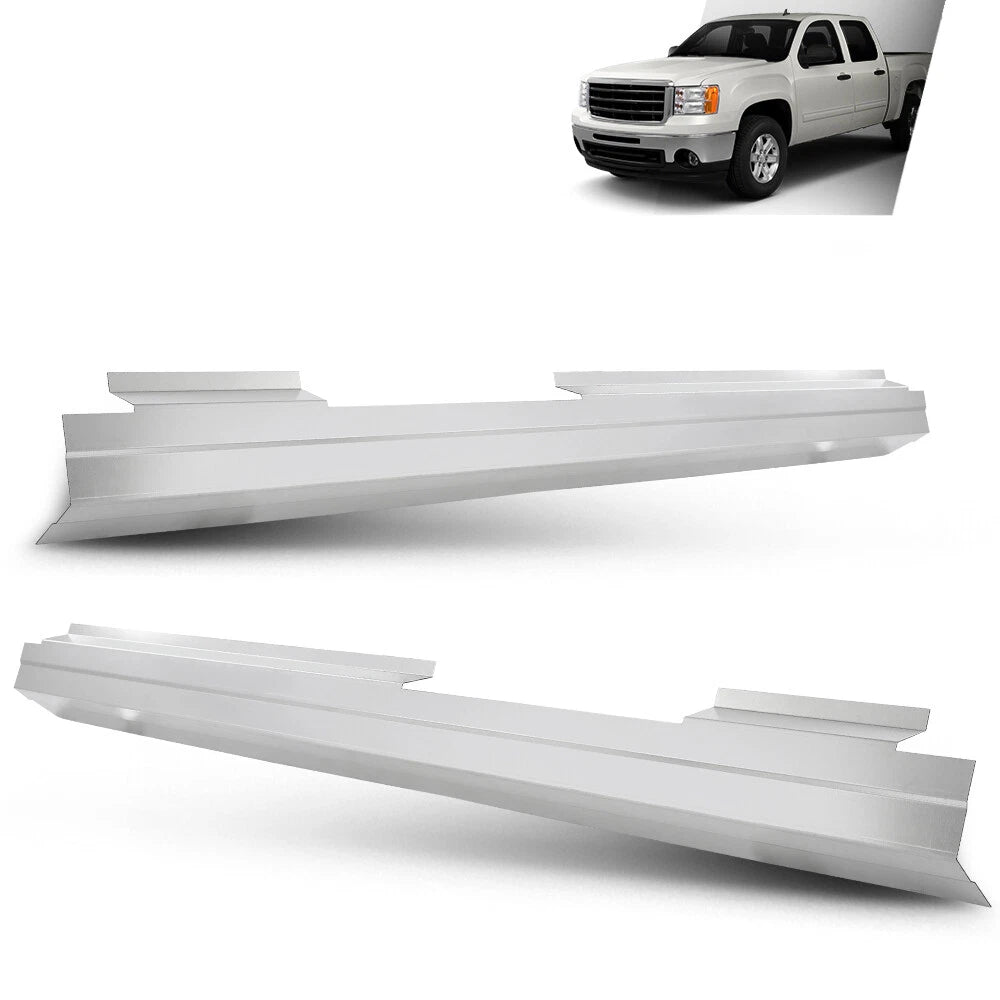 Set of 2 Rocker Panels for Chevy Silverado GMC Sierra (2007–2013)