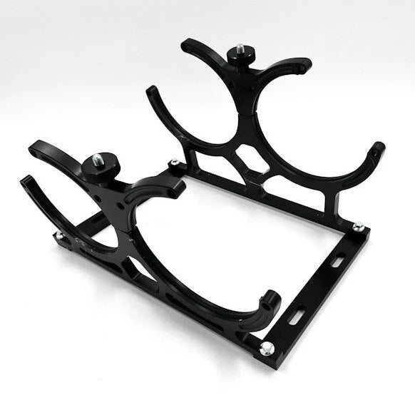 NOS Bottle Bracket Holder Heavy Duty for Black Billet Aluminum 7 Inch (Universal)