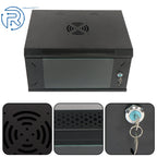 6U Server Rack Enclosure for Wall Mount Network (Max Depth 15.5")