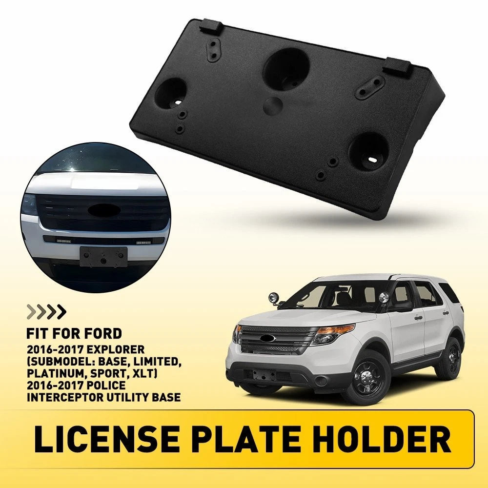 Front License Plate Bracket for Ford Explorer (2016–2017) FB5Z17A385AA FO1068158