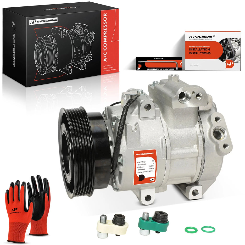 A/C Compressor with Clutch for Kia Rondo (2007–2012)