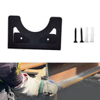 Iron Angle Grinder Wall Mount Stand for Tool Storage Rack (Black)