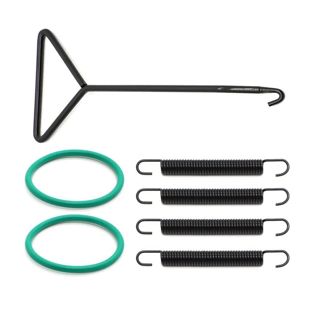 Exhaust Tube Springs & Puller & O-Ring Kit for Yamaha Banshee 350 (1987–2006)