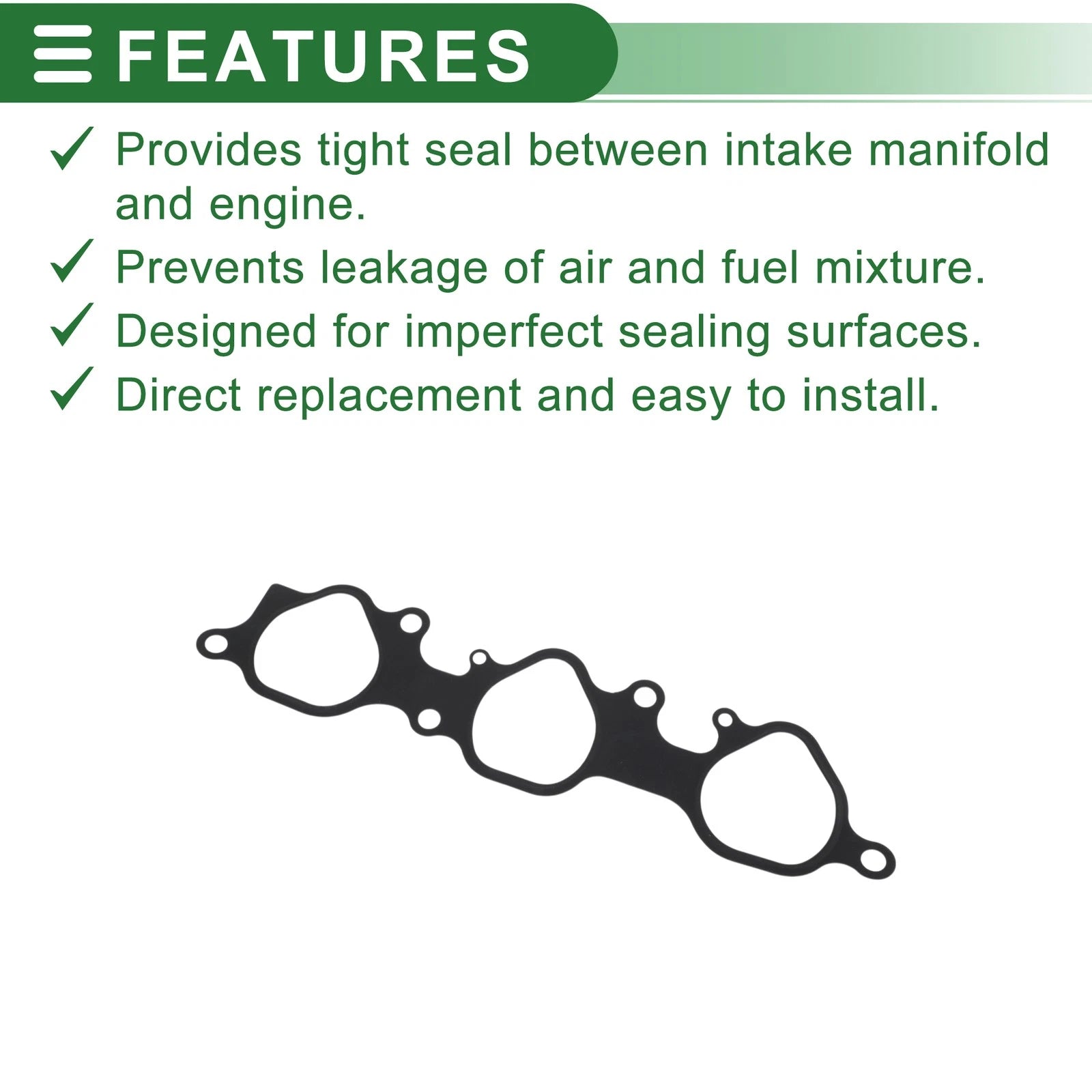 Engine Intake Manifold Gasket for Toyota 4Runner (2002–2009) No. 17178-31010