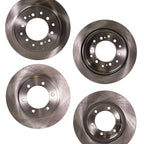 Front and Rear Disc Brake Rotors for Toyota FJ Cruiser (2010–2014)