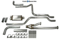 2.5" Dual Exhaust Kit for Toyota Tundra (2009–2013) Stainless Chrome Tip