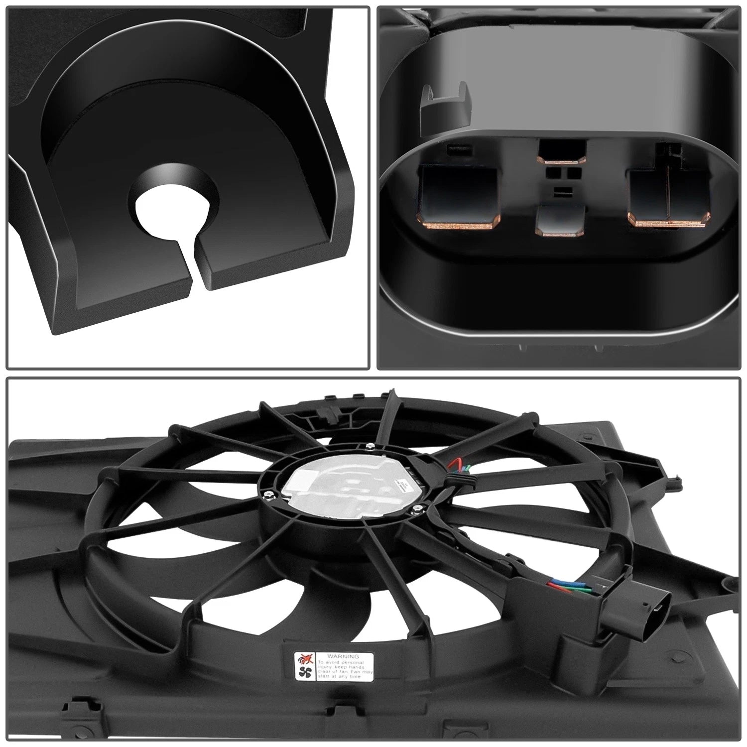 Cooling Radiator Fan Assembly for Hyundai Tucson (2022–2025)