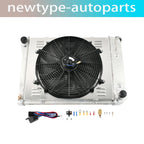3Row Radiator + Shroud Fan + Relay for Chevy Nova Camaro El Camino (1968–1987)