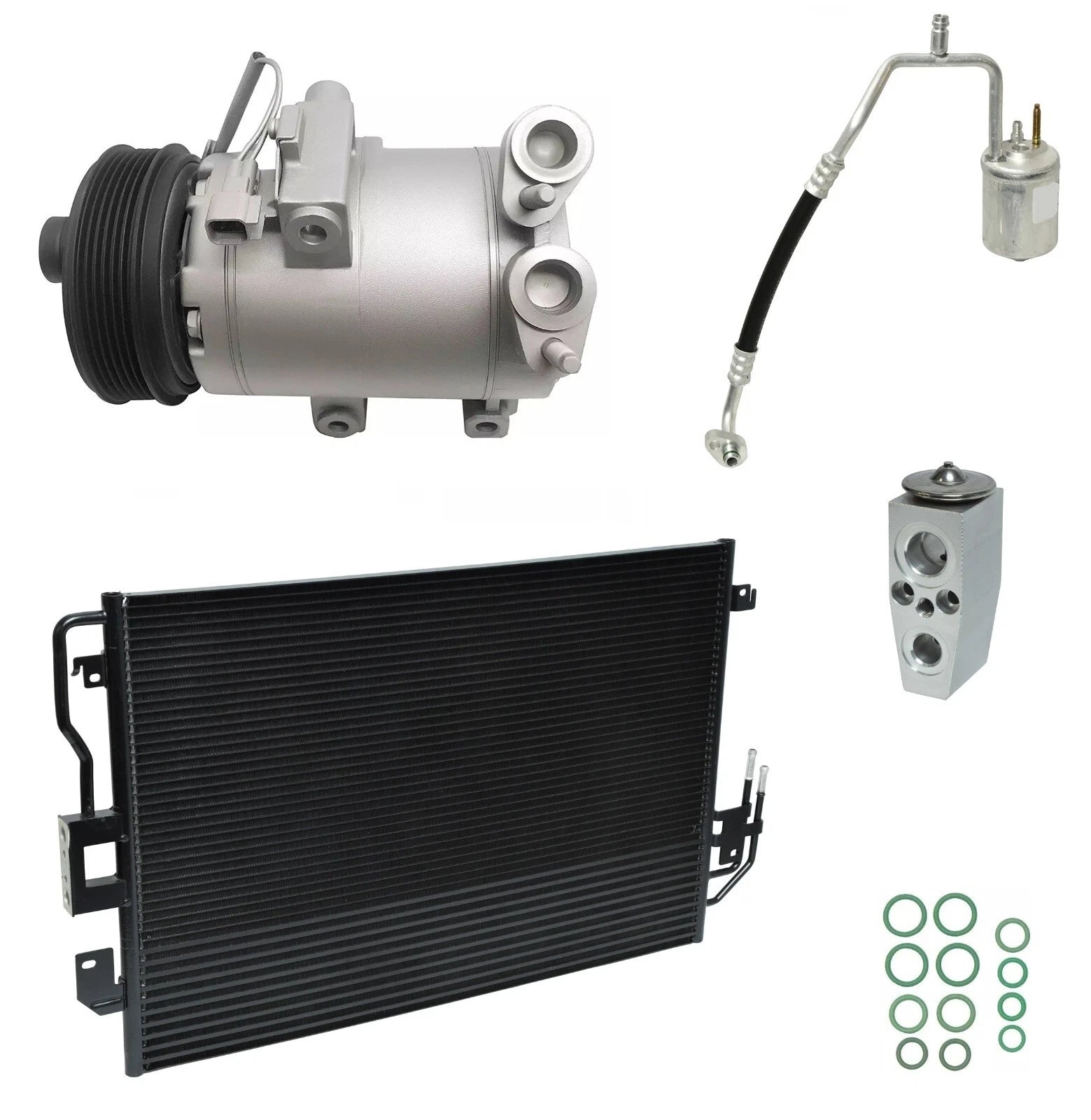 AC Compressor Kit with Condenser for Mazda Tribute 2.5L (2008–2011)