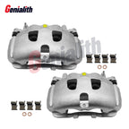 Front Brake Calipers w/ Bracket for Ford F-250 F-350 Super Duty (2013–2020)