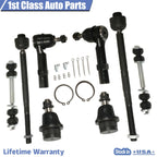 10pc Front Suspension Upper Control Arm Set for GM Trucks (2007–2014)