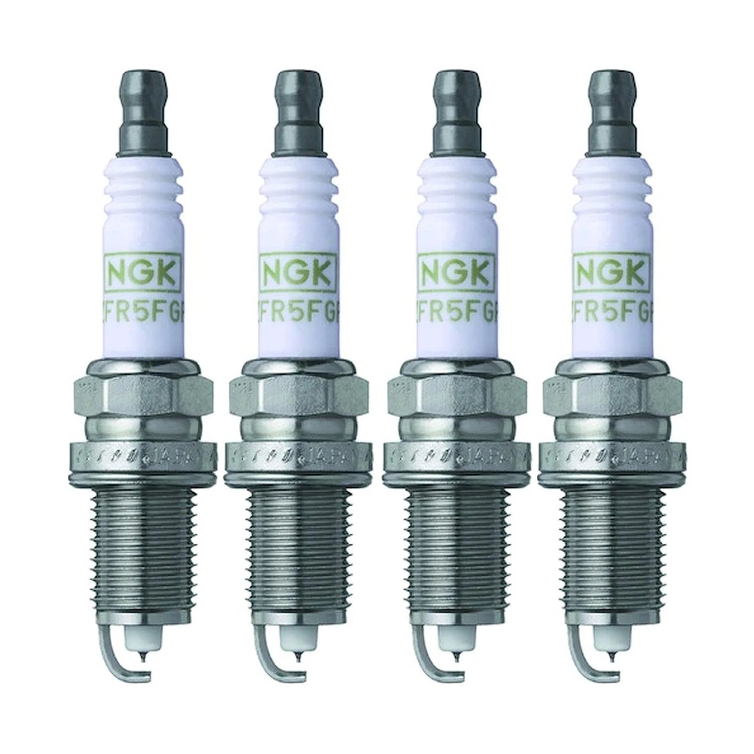 Set of 4 NGK G-Power Platinum Spark Plugs 7094 for Mazda 626 MX-6 (1988–1997)