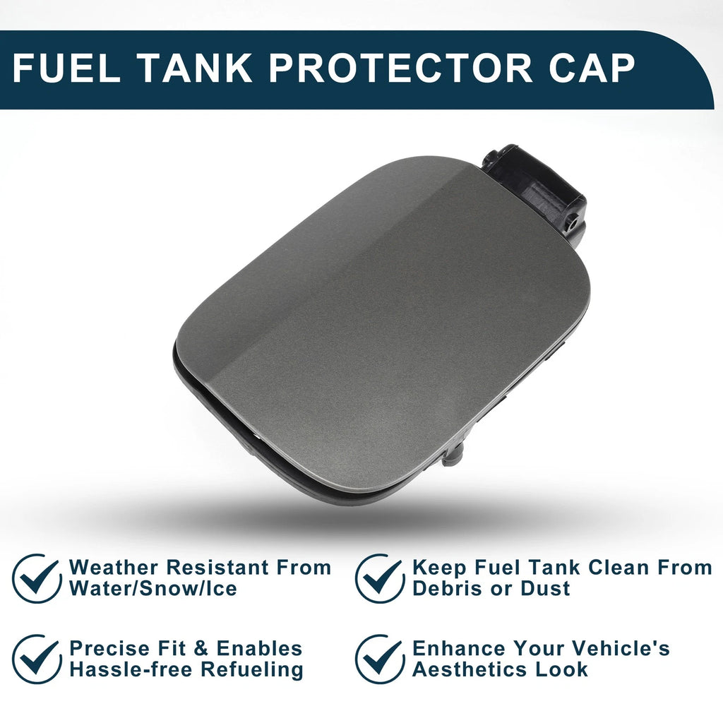 Fuel Tank Door Cap for Volkswagen Jetta (2012–2018) - Gray Filler Flap Cover