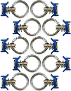 10-Pack Stainless Steel Stud Fitting for L Track/Airline Track