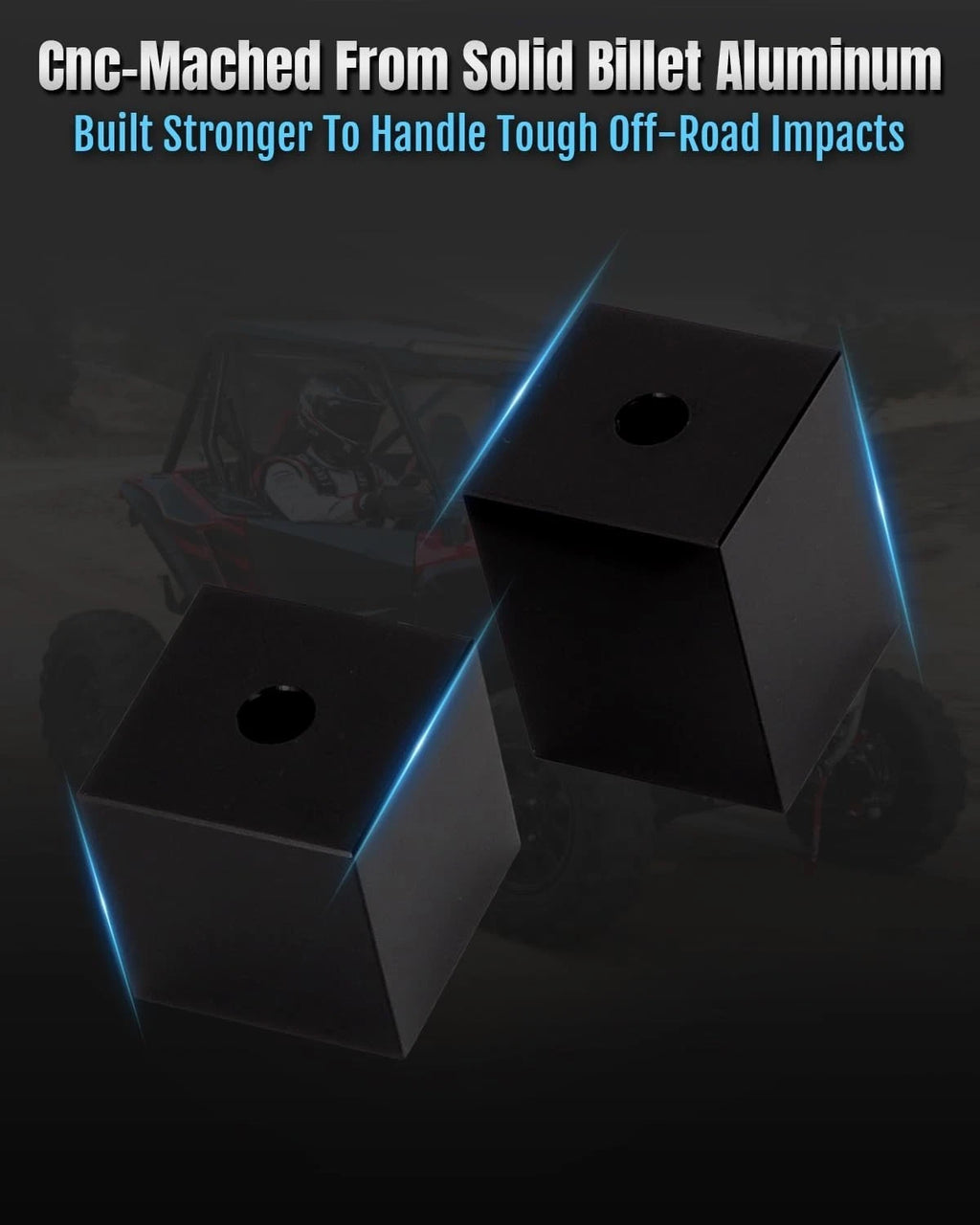 Billet Aluminum Seat Risers for Honda Talon 1000X 1000R (2019–2023)