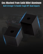 Billet Aluminum Seat Risers for Honda Talon 1000X 1000R (2019–2023)