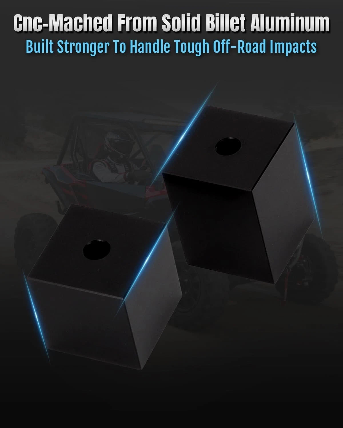 Billet Aluminum Seat Risers for Honda Talon 1000X 1000R (2019–2023)