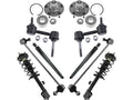 Front and Rear Shock Strut Coil Spring Wheel Hub Kit for Mazda Tribute (2001–2007)