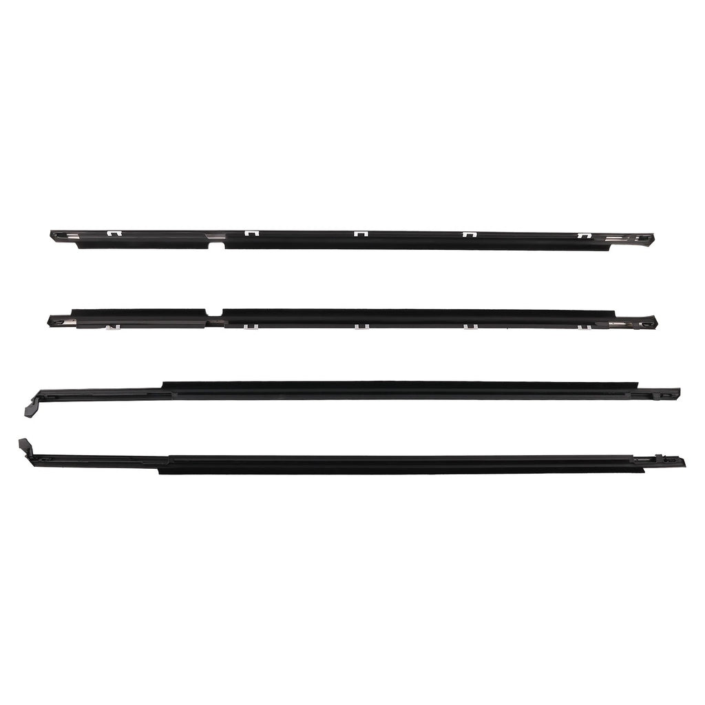Set of 4 Door Belt Molding Weatherstrips for Toyota Corolla (1995–2002)
