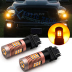 Amber Gold 3157 LED Rear/Front Turn Signal Light Bulbs for Ram (2011–2019)