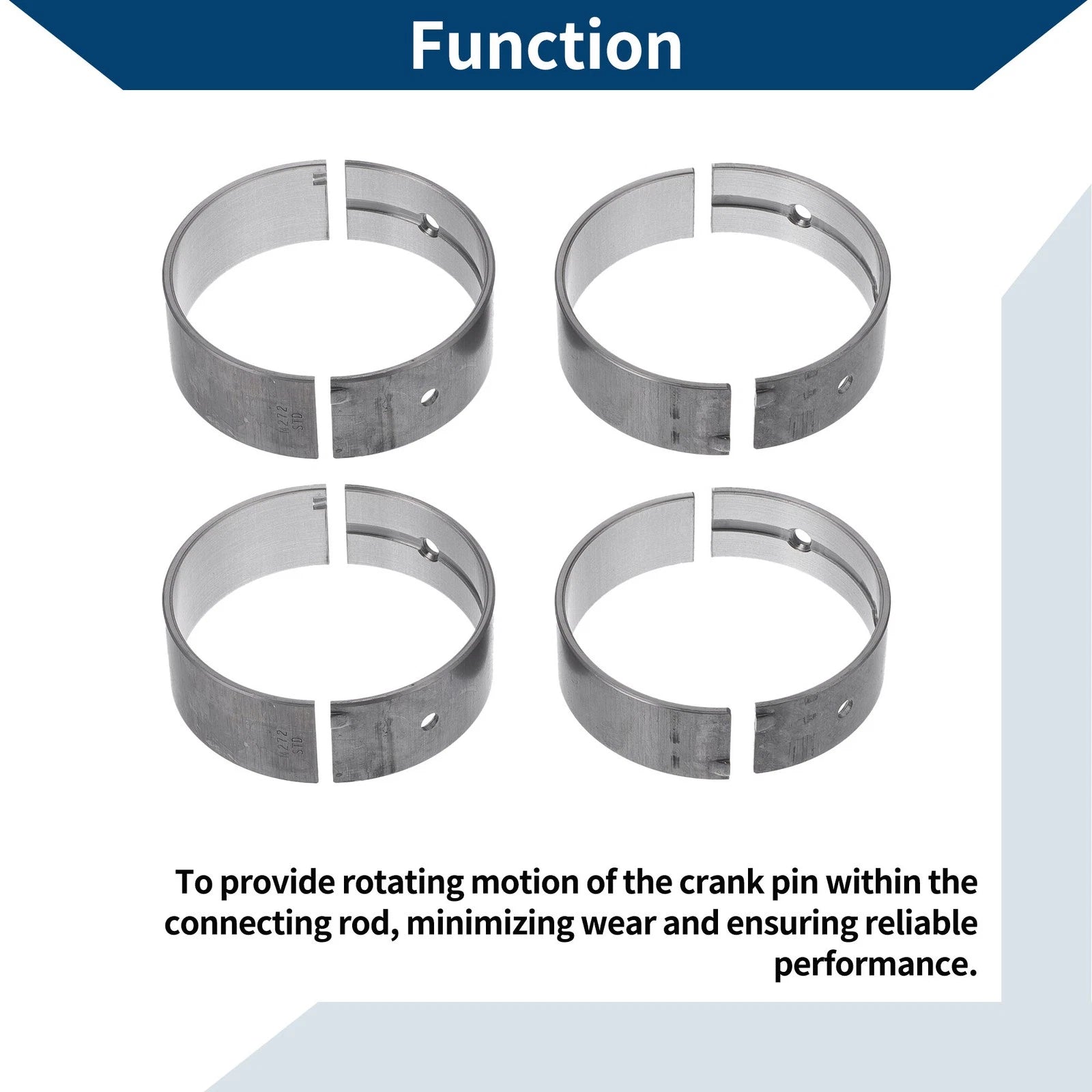 Main Bearing Set No. 2720331201 for Mercedes-Benz C230 (2006–2009)