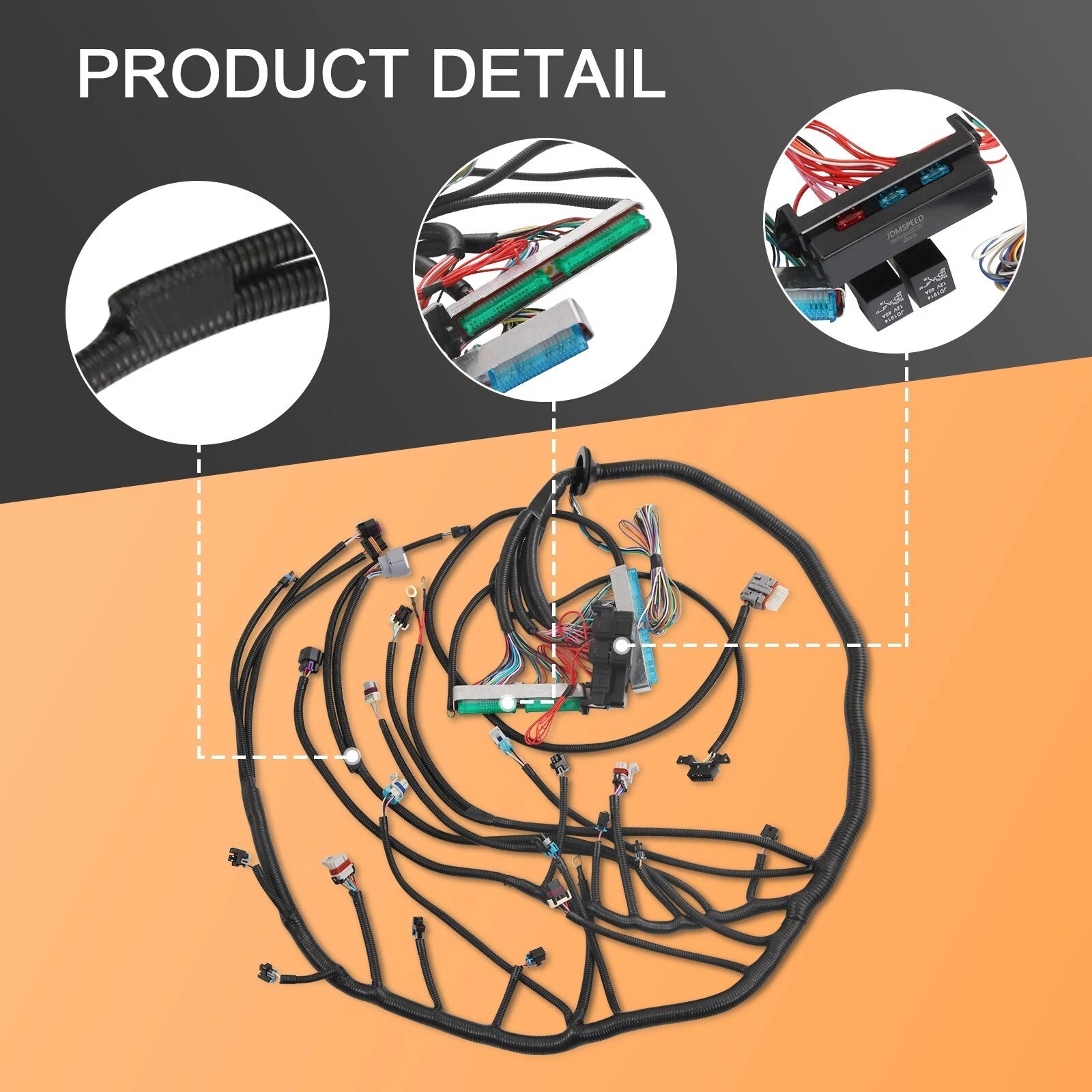 Standalone Wiring Harness for LS Vortec 4L80E (2003-2007)