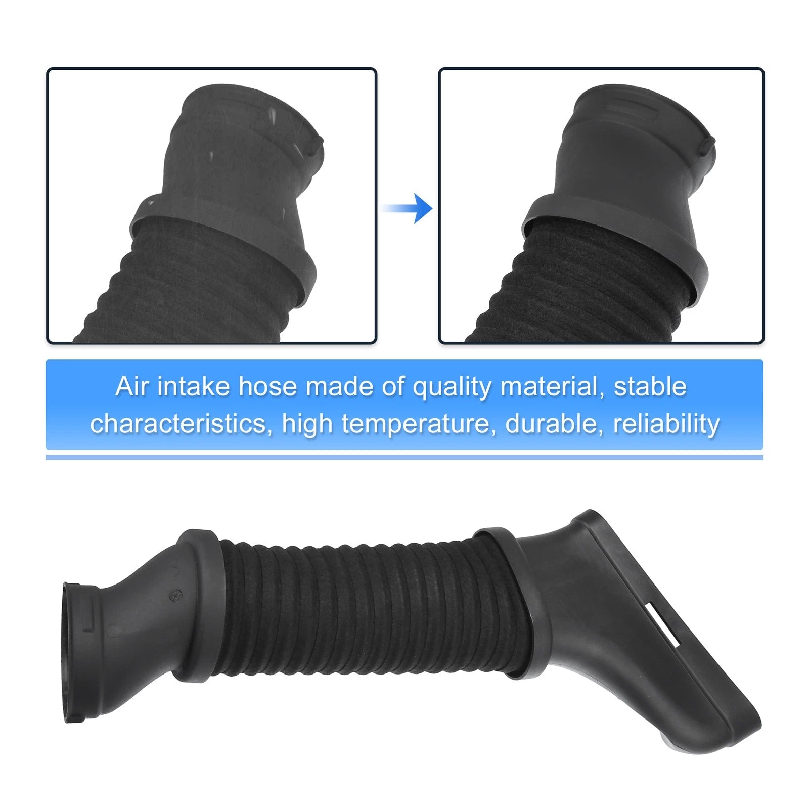 1 Pair Air Intake Hose Tube for Mercedes Benz E550 (2007–2009)